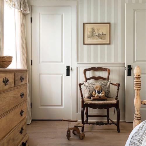 Striped Wallpaper Peel and Stick Neutral Self-Adhesive Removable Waterproof - Image 5