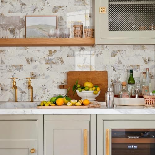 Vamos Tile 100-Pack Peel and Stick Backsplash Tile - Image 5