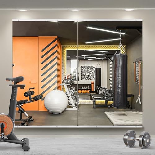Home Gym Mirror for Wall by TRAHOME