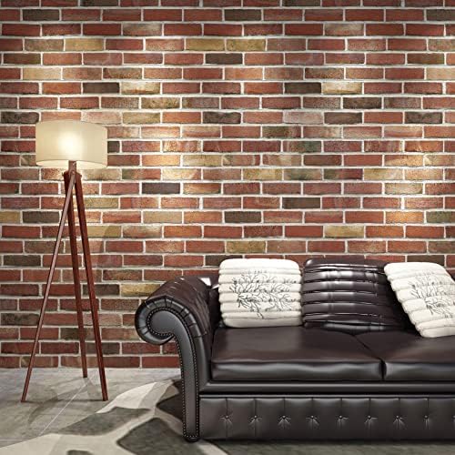 Art3d 20-Pack Durable Faux Brick Peel and Stick 3D Wall Panels - Image 3