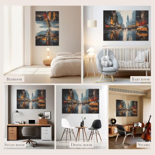 Soon Global Acoustic Wall Panels, Art Acoustic Panels, Urban Pulse - Image 5