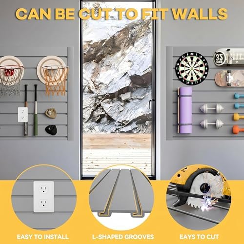RORA Slat Wall, 2x4 ft Slatwall - Image 4