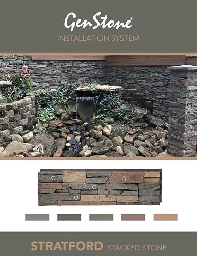GenStone Faux Stacked Stone Peaked Pillar Cap 13.5" x 13.5" x 1.75" in - Image 5