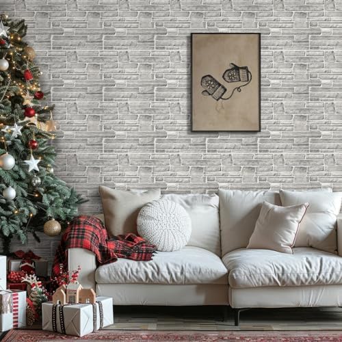 COMSTICKC 3D Faux Stone Wall Panels Peel and Stick - Image 2