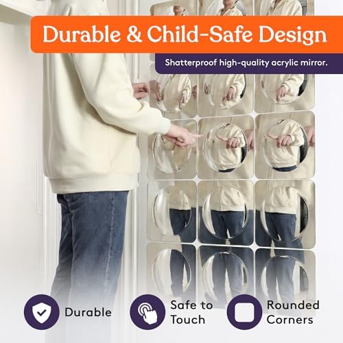 Special Supplies Sensory Bubble Wall Mirror - Image 4