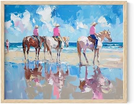 HAUS AND HUES Coastal Cowgirl Room Decor by HausandHuesArtPrints