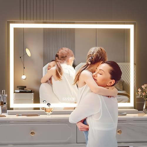 Hasipu Vanity Mirror with Lights and Bluetooth Speaker, Lighted Makeup Mirror - Image 6