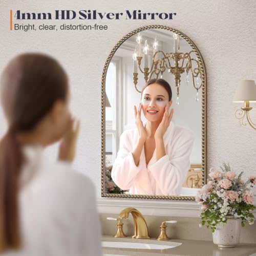 Arched Beaded Mirror - Image 2