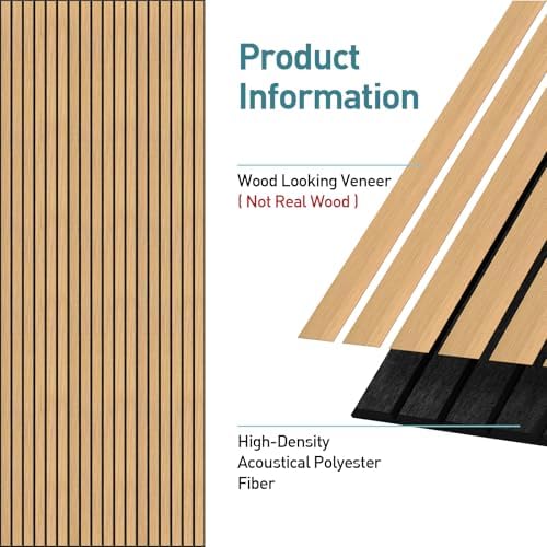 6 Pack Acoustic Panels, 47.2" x 23.6" Sound Proof Panels - Image 4
