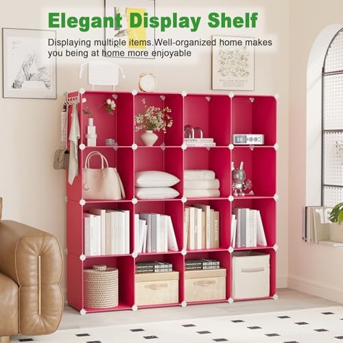 C&AHOME 16 Cube Storage Organizer Cube Shelves Units Storage Cubes - Image 4