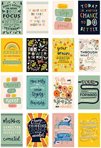 Carson Dellosa Motivational Poster Set, Inspirational Classroom Wall Decor by CarsonDellosaEducation