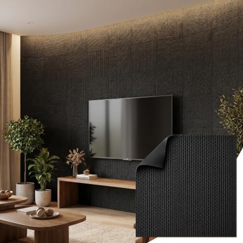 VooBang 8-Pack 3D Wall Panels, Quartz Sand Mixed Material, Bendable & Cut-Free by VooBang