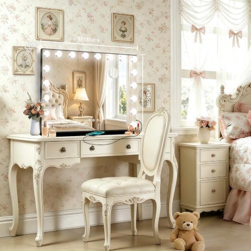 Ratsamee Black Hollywood Vanity Mirror - Image 2