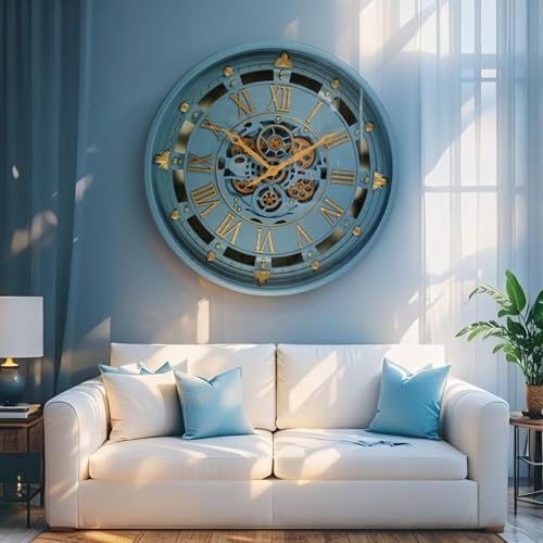 ImprovingLife The Gears Clock 26'' inch Wall Clock - Image 4