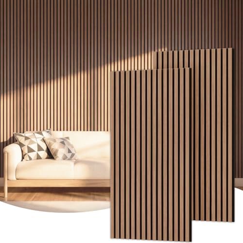TONOR Wood Wall Panels for Interior Wall Decor-2 Pack 47.2" x 23.6" by TONOR