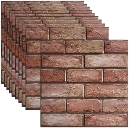3D Wall Panels Peel and Stick, 11.8"x11.8" Waterproof PVC Wall Panels, 1.6" by Stunningwallpanels