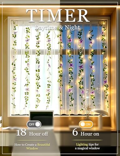 suddus Vine with Lights, Vine Lights with Butterfly - Image 5