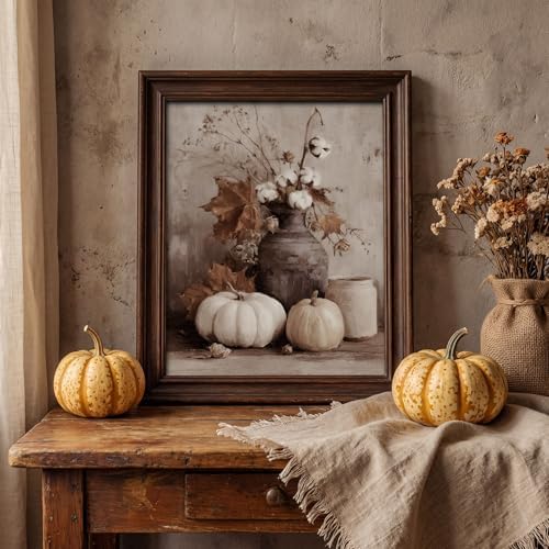 Benjia 10Pcs 8x10 inch Fall Wall Art Prints, Retro Rustic Aesthetic Vintage - Image 2