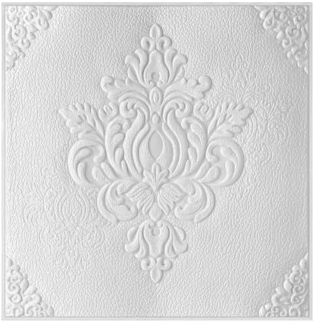 Nuanchu 40 Pcs 13.8 x 13.8 Inch Ceiling Tiles Peel and Stick by Nuanchu