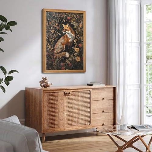 Framed 3D Textured Vintage Wall Art - Image 4