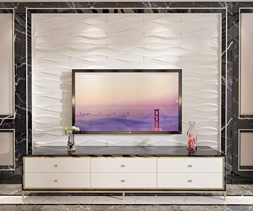 Art3d 19.7" x 19.7" Wall Panel Wave - Image 6