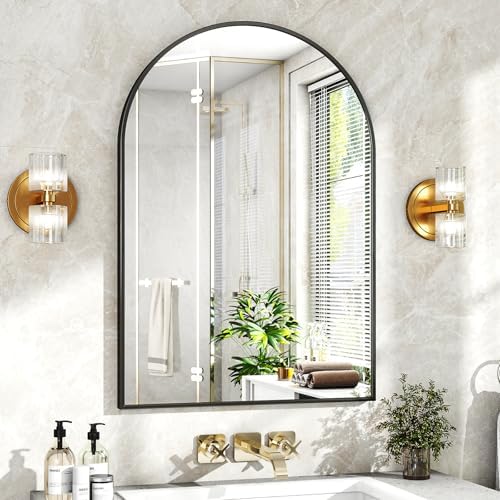 XRAMFY 26"x38" Arched Wall Mirror - Image 3