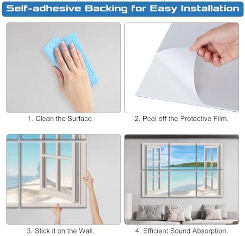 Decorative Acoustic Panels 6 Pack - Image 4