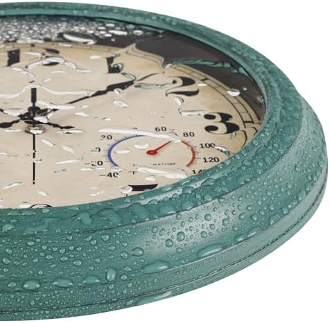 zyzamay 13 Inch Outdoor Clock - Image 2