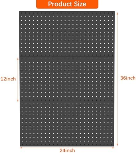 WALMANN 3 PCS 12x24 in Pegboard Panels - Image 4