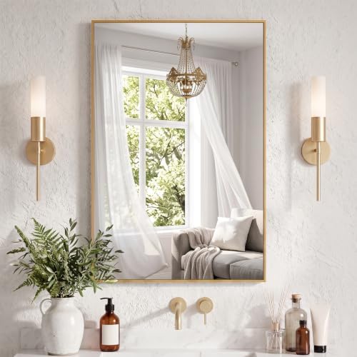 DUMOS 24"x36" Wall Mirror, Bathroom Mirrors by DumosLifestyle