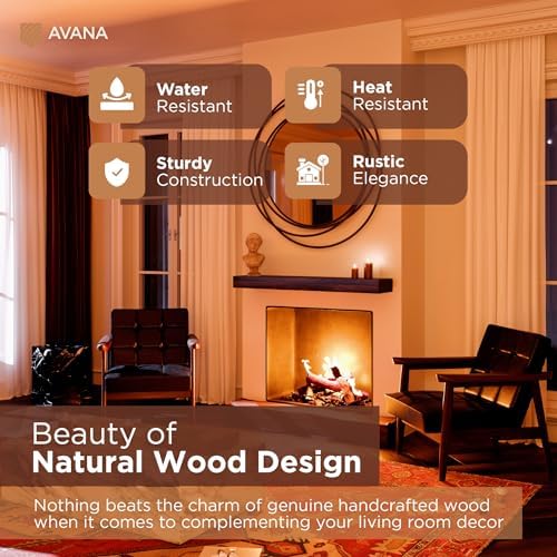 Avana Fireplace Mantel Shelf 48 inches - Image 4