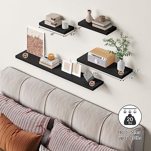 24 Inch Floating Shelves for Wall - Image 6