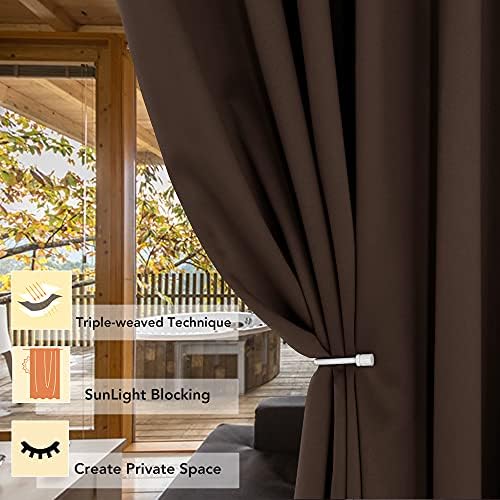 BONZER Room Divider Curtain Screen Partitions Total Privacy - Image 2