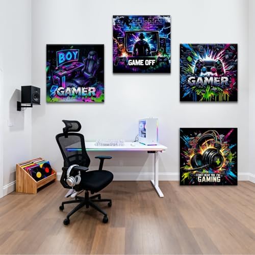 Cool Gaming Wall Art Gamer Room Decor - Image 2