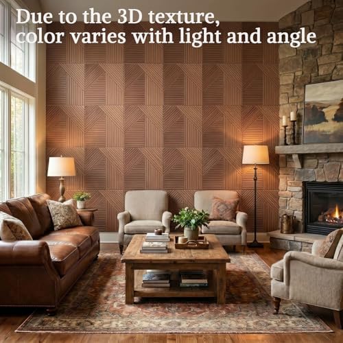 Acoustic Wall Panels, 6 Piece 23.62" X 23.62" Peel and Stick Wall Panels - Image 6