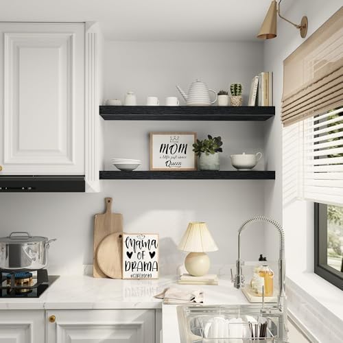 Vivelove Single Floating Shelves 36x10” Set of 1 - Image 6