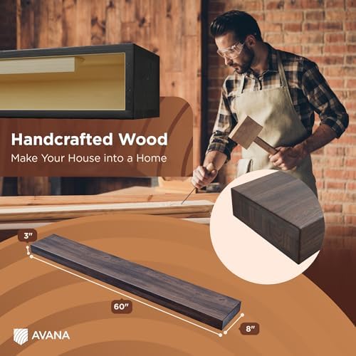 Avana Fireplace Mantel Shelf 60 Inch - Image 2