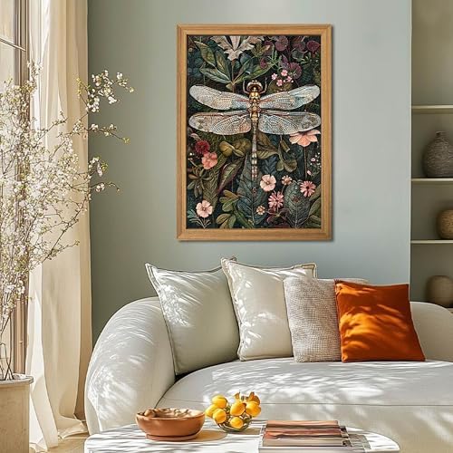 Framed Vintage 3D Textured Wall Art - Image 2