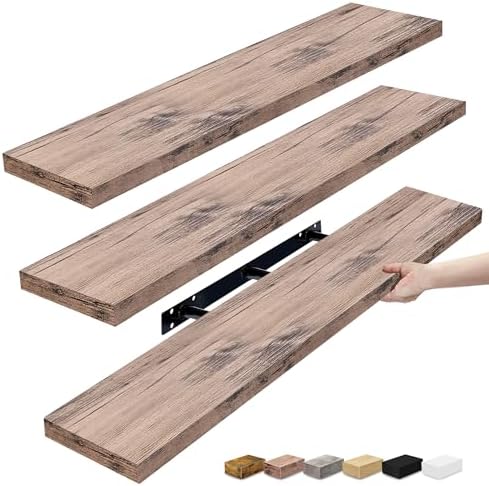 Sorbus Floating Shelves for Wall Storage by Sorbus