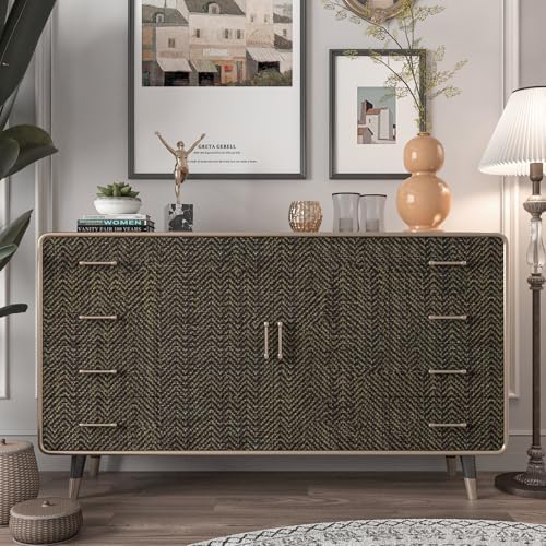 Black Gold Wallpaper Peel and Stick Linen Grasscloth Wallpaper 17.7x80" - Image 3