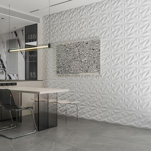 Art3dwallpanels 50 Pack 3D Wall Panels Diamond - Image 6