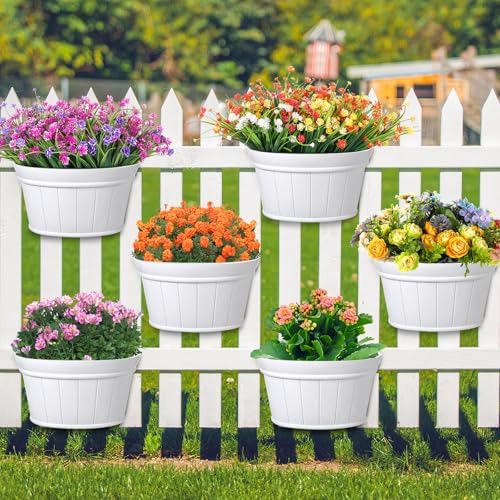 Layhit 6 Pcs Wall Hanging Planters, 12 Inches by ShungLan