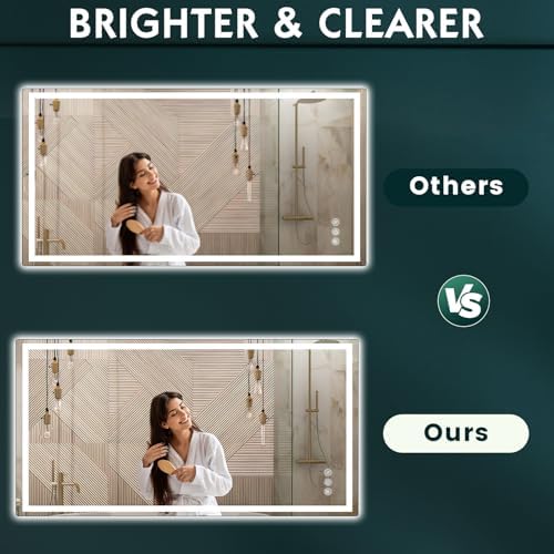 Memobarco 36" x 72" LED Bathroom Mirror - Image 2
