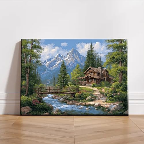 Serene Landscape Canvas Wall Art - Image 2