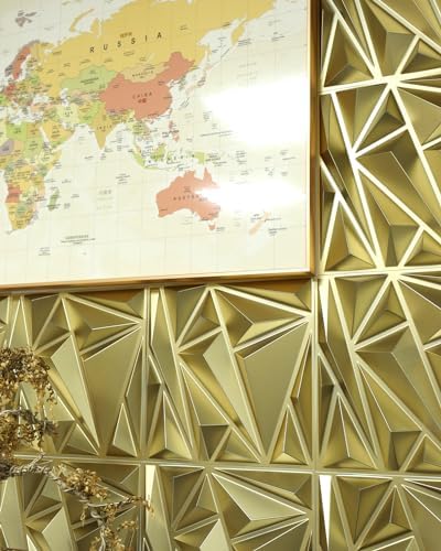 STICKGOO Gold 3D Wall Panels, 33 Pack - Image 6