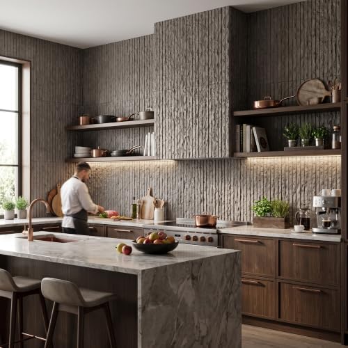 VooBang 3D Nebula Stone Texture PU Wall Panels - Image 5