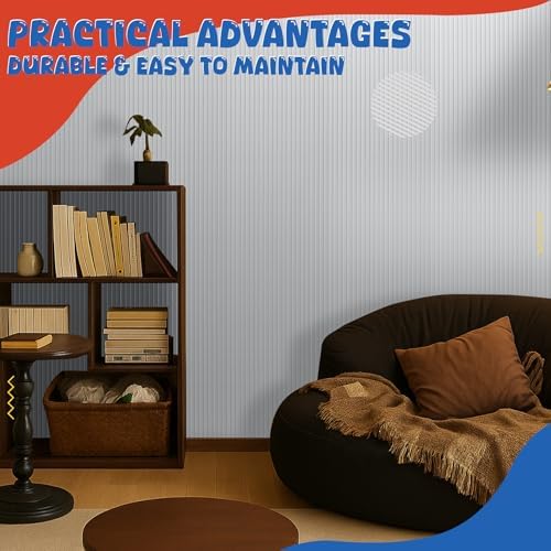 5 Pack Acoustic Panels, 47.2x23.6x0.4 inch Acoustic Wall Panels, Large - Image 7