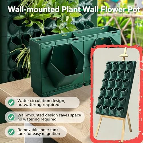 Living Wall Planter for Indoor Plants, Vertical Wall Planter System - Image 6