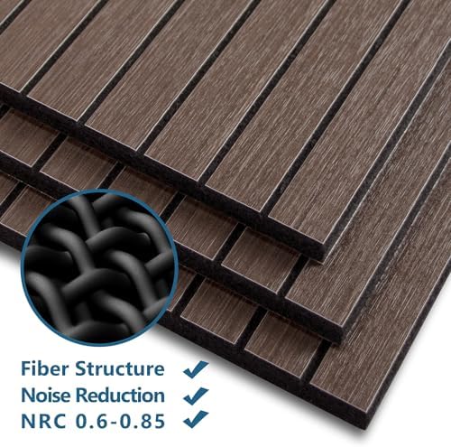 16-Pack Peel and Stick Acoustic Wall Panels, 11.8" x 11.8" PET Soundproof & - Image 3