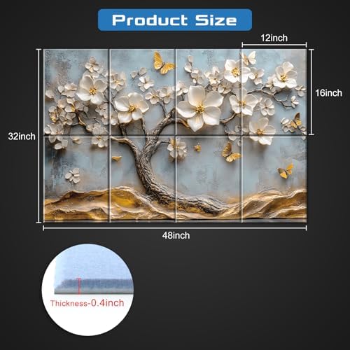 Decorative Acoustic Panels 8 Pack - Image 2